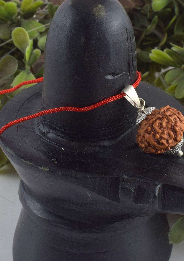 Silver-Plated Contemporary Pendants with Chains for Men & Women | Traditional Temple Jewellery for Wedding & Festive Wear | Festive Gift - Indya
