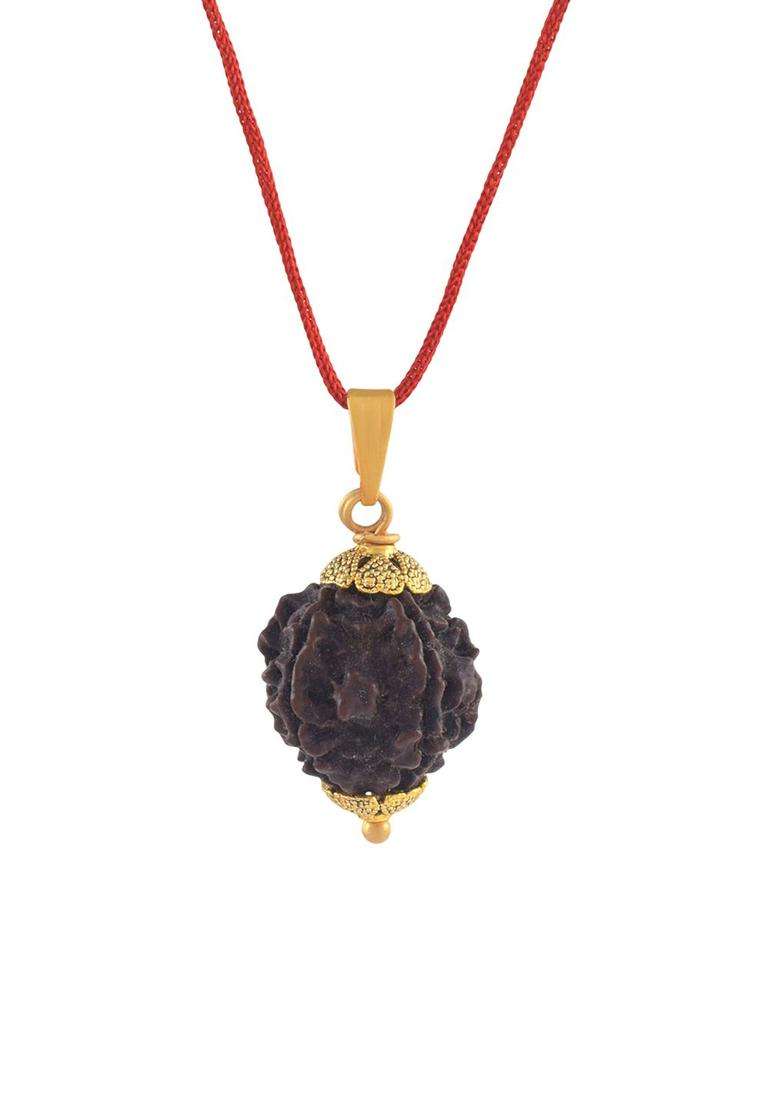 Gold-Plated Contemporary Pendants with Chains for Men & Women | Traditional Temple Jewellery for Wedding & Festive Wear | Festive Gift - Indya