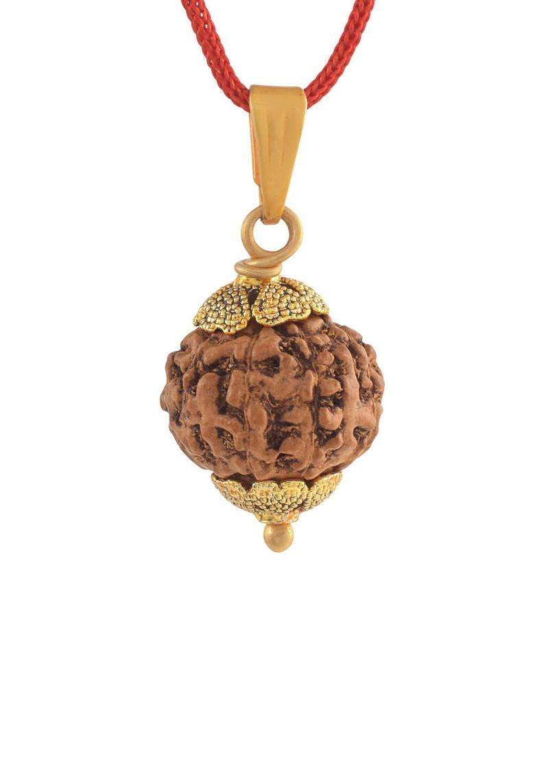 Gold-Plated Contemporary Pendants with Chains for Men & Women | Traditional Temple Jewellery for Wedding & Festive Wear | Festive Gift - Indya