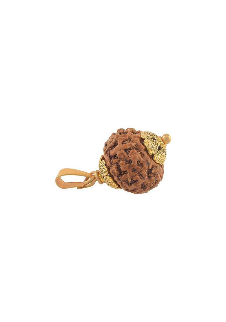 Gold-Plated Contemporary Pendants with Chains for Men & Women | Traditional Temple Jewellery for Wedding & Festive Wear | Festive Gift - Indya
