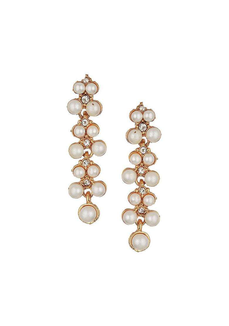 Stone-Studded & Beaded Jewellery Set for Women | Traditional Temple Jewellery for Wedding & Festive Wear | Gift for Her - Indya