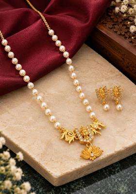 Cubic Zirconia Jewellery for Women | Traditional Temple Jewellery for Wedding & Festive Wear | Gift for Her