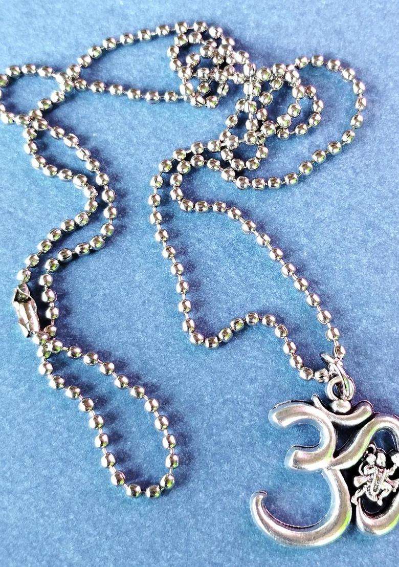 Silver Necklace and Chains for Men & Women | Traditional Temple Jewellery for Wedding & Festive Wear | Festive Gift - Indya
