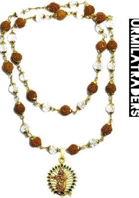 Brass Statement Necklace for Men & Women | Traditional Temple Jewellery for Wedding & Festive Wear | Festive Gift
