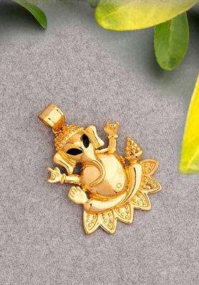 Lord Idol Ganesh Pendant Without Chain for From Dare By Voylla for Men | Stylish Party & Everyday Wear | Gift for Him