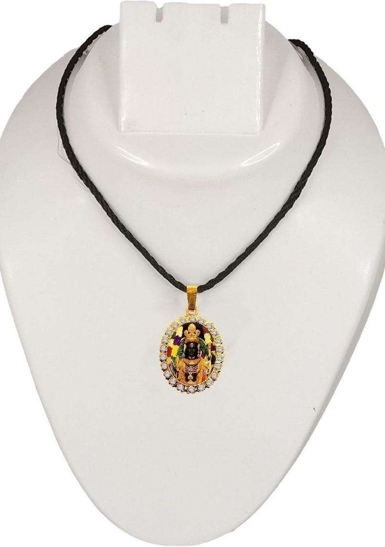Circular Pendants with Chains for Men & Women | Traditional Temple Jewellery for Wedding & Festive Wear | Festive Gift - Indya