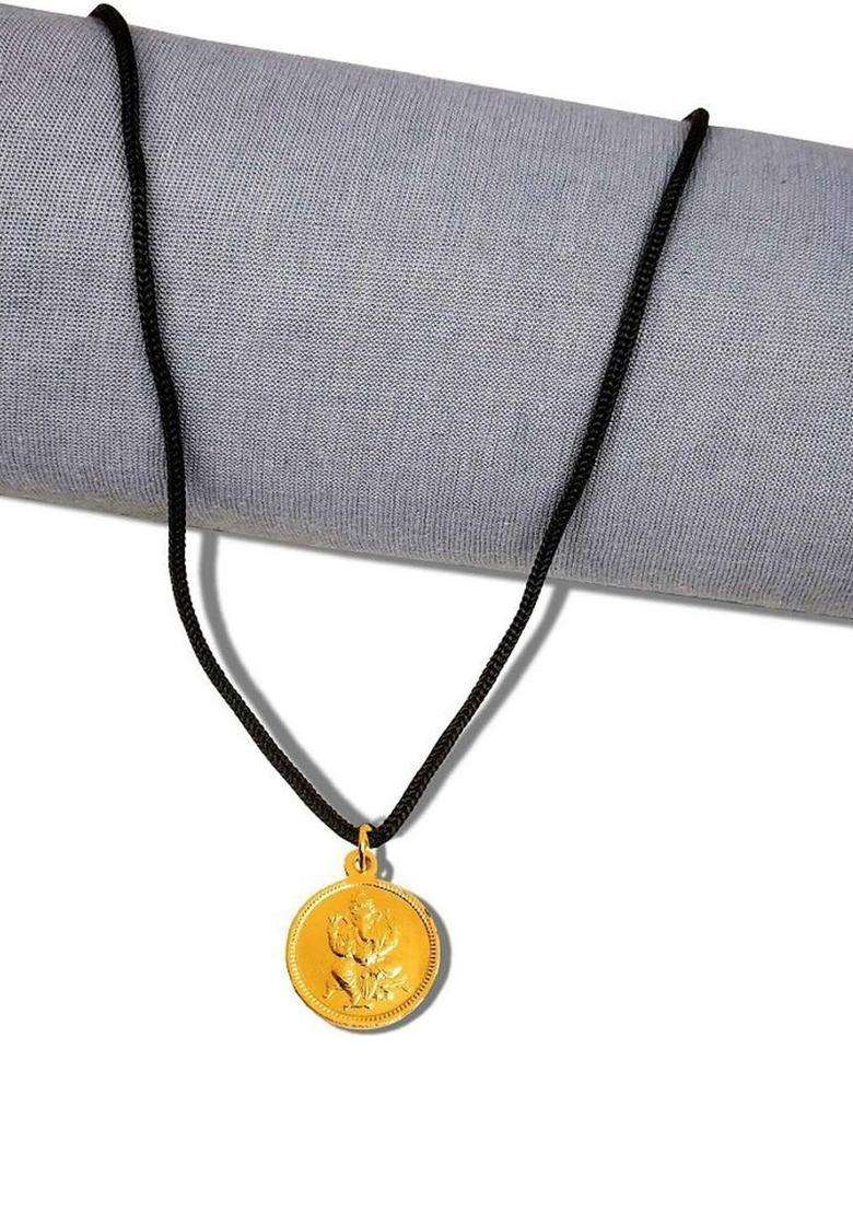 Circular Pendants with Chains for Men & Women | Traditional Temple Jewellery for Wedding & Festive Wear | Festive Gift - Indya