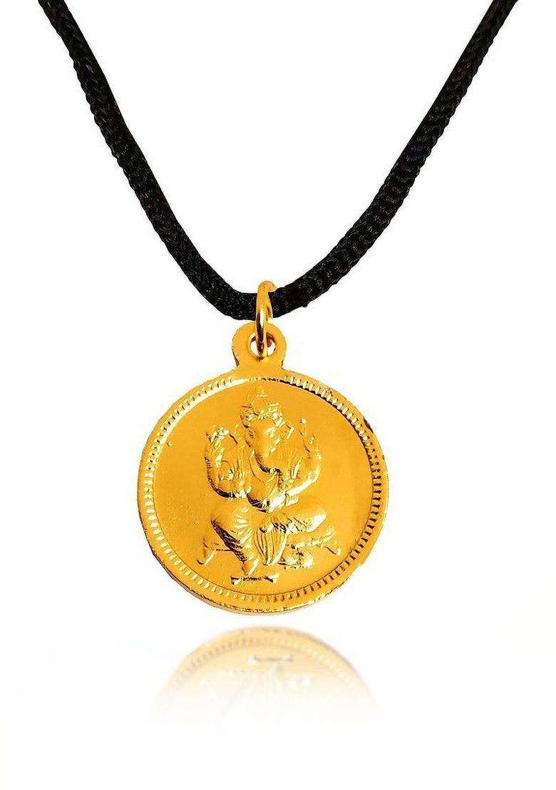 Circular Pendants with Chains for Men & Women | Traditional Temple Jewellery for Wedding & Festive Wear | Festive Gift - Indya