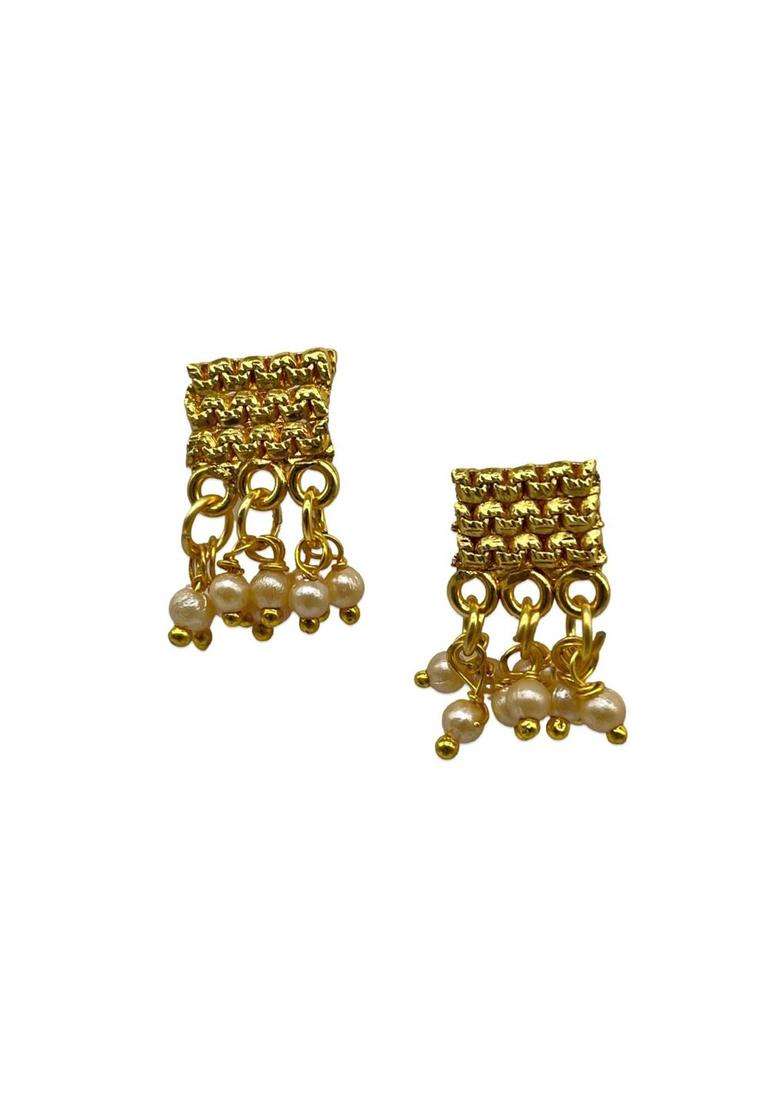 Gold-Plated Temple Necklace Set for Women | Stylish Party & Everyday Wear | Gift for Her - Indya