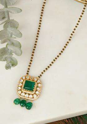 Sterling Silver Gold-Plated Necklace for Women | Traditional Temple Jewellery for Wedding & Festive Wear | Gift for Her
