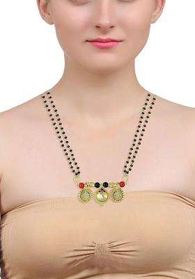 Temple Necklace with CZ Stone for Women | Traditional Temple Jewellery for Wedding & Festive Wear | Gift for Her