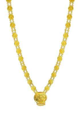 Gold-Plated Temple Necklace for Women | Traditional Temple Jewellery for Wedding & Festive Wear | Gift for Her