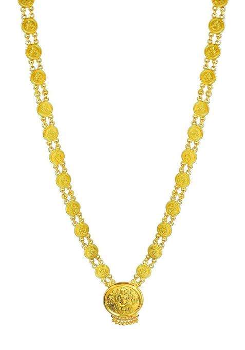 Gold-Plated Temple Necklace for Women | Traditional Temple Jewellery for Wedding & Festive Wear | Gift for Her