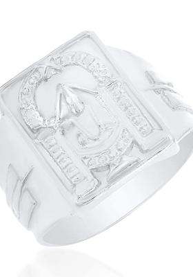 Brass-Plated Temple Finger Ring for Men & Women | Traditional Temple Jewellery for Wedding & Festive Wear | Festive Gift