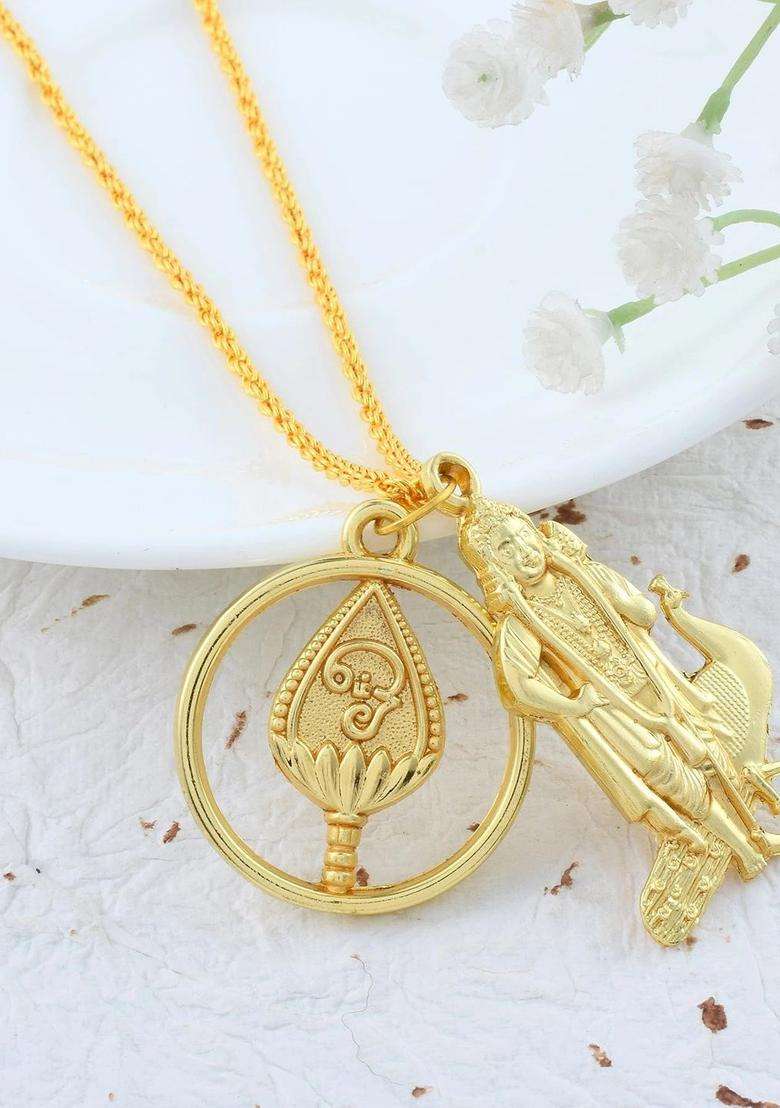Temple Necklace for Men & Women | Traditional Temple Jewellery for Wedding & Festive Wear | Festive Gift - Indya