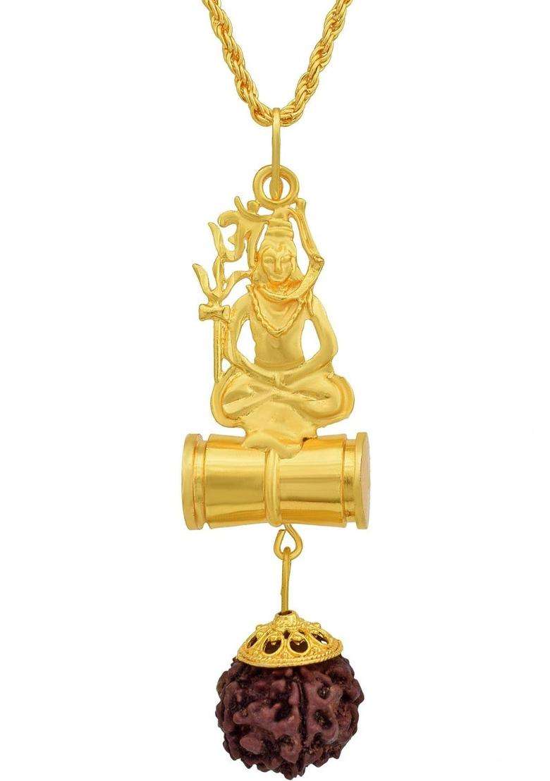 Temple Necklace for Men | Traditional Temple Jewellery for Wedding & Festive Wear | Gift for Him - Indya
