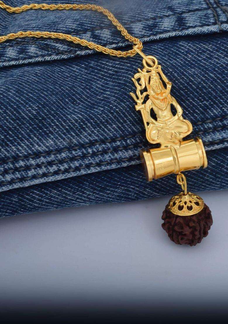 Temple Necklace for Men | Traditional Temple Jewellery for Wedding & Festive Wear | Gift for Him - Indya