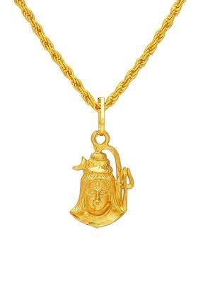 Gold-Plated Necklace for Men | Traditional Temple Jewellery for Wedding & Festive Wear | Gift for Him