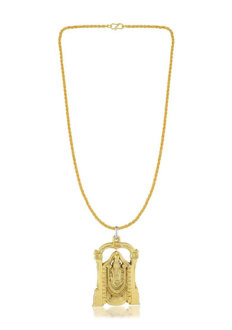 Temple Necklace for Men & Women | Traditional Temple Jewellery for Wedding & Festive Wear | Festive Gift - Indya