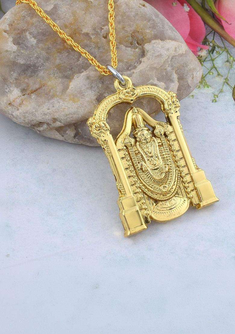 Temple Necklace for Men & Women | Traditional Temple Jewellery for Wedding & Festive Wear | Festive Gift - Indya