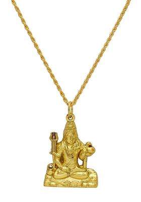 Gold-Plated Chain for Men | Traditional Temple Jewellery for Wedding & Festive Wear | Gift for Him