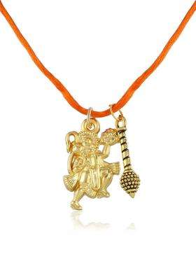 Gold-Plated Temple Necklace for Men | Traditional Temple Jewellery for Wedding & Festive Wear | Gift for Him