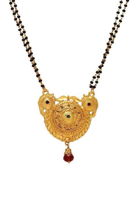Gold-Plated Temple Necklace for Women | Traditional Temple Jewellery for Wedding & Festive Wear | Gift for Her