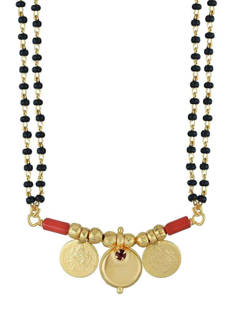 Temple Necklace with CZ Stone for Women | Traditional Temple Jewellery for Wedding & Festive Wear | Gift for Her - Indya