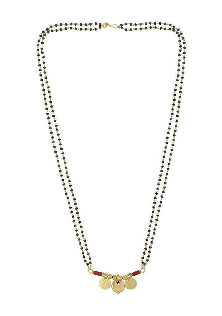 Temple Necklace with CZ Stone for Women | Traditional Temple Jewellery for Wedding & Festive Wear | Gift for Her - Indya