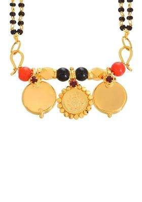 Gold-Plated Temple Necklace with CZ Stone for Women | Traditional Temple Jewellery for Wedding & Festive Wear | Gift for Her