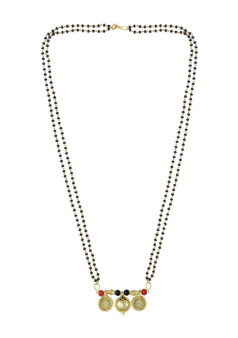 Temple Necklace with CZ Stone for Women | Traditional Temple Jewellery for Wedding & Festive Wear | Gift for Her - Indya