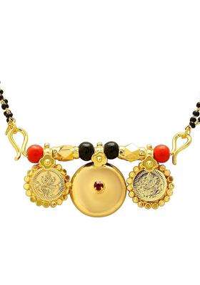 Temple Necklace with CZ Stone for Women | Traditional Temple Jewellery for Wedding & Festive Wear | Gift for Her
