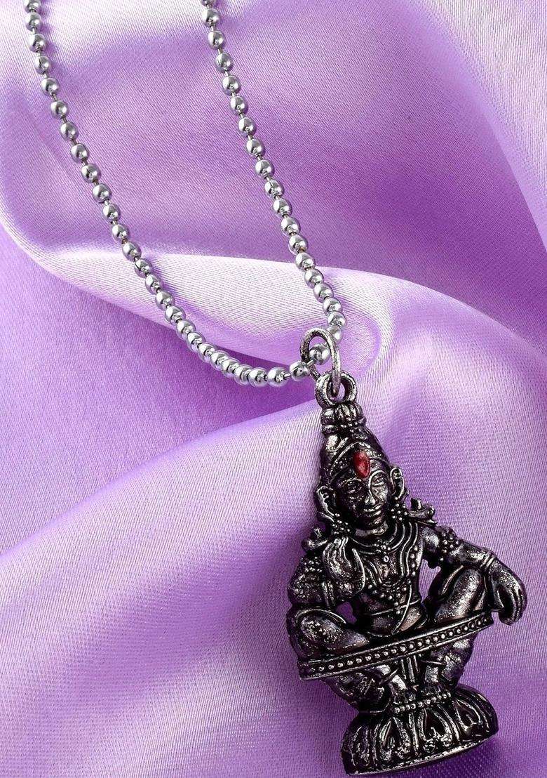 Gold-Plated Temple Necklace for Men & Women | Traditional Temple Jewellery for Wedding & Festive Wear | Festive Gift - Indya