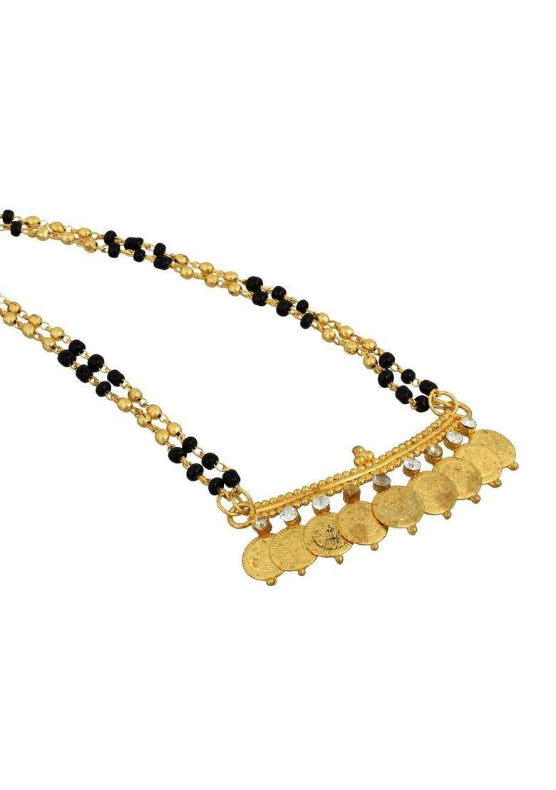 Temple Necklace with CZ Stone for Women | Traditional Temple Jewellery for Wedding & Festive Wear | Gift for Her - Indya