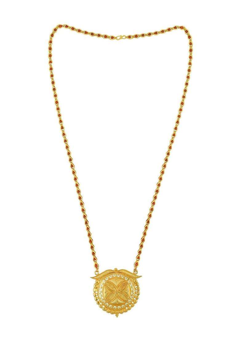 Temple Necklace for Women | Traditional Temple Jewellery for Wedding & Festive Wear | Gift for Her - Indya