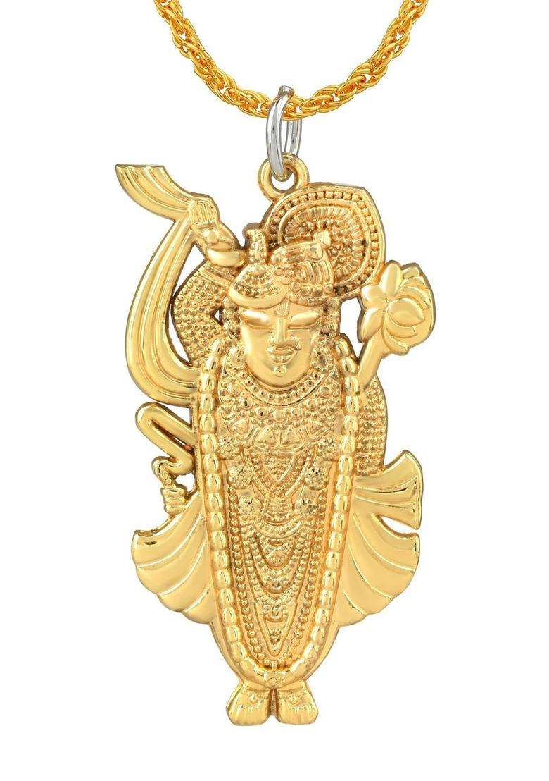 Temple Necklace for Men | Traditional Temple Jewellery for Wedding & Festive Wear | Gift for Him - Indya