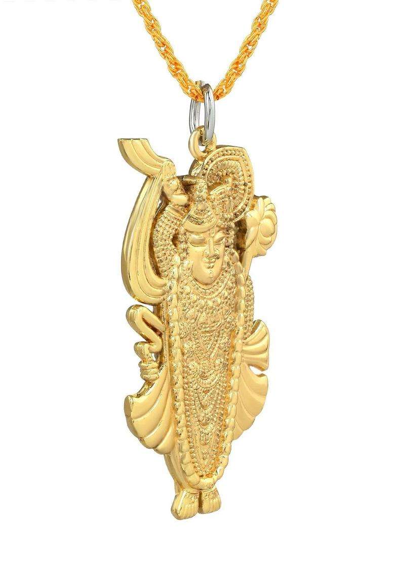 Temple Necklace for Men | Traditional Temple Jewellery for Wedding & Festive Wear | Gift for Him - Indya