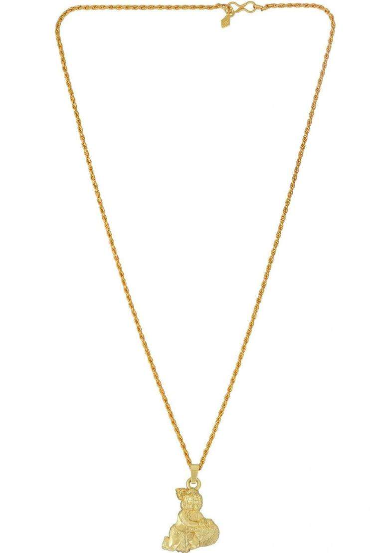 Temple Necklace for Men | Traditional Temple Jewellery for Wedding & Festive Wear | Gift for Him - Indya