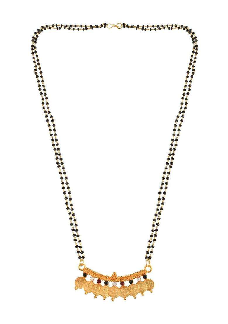 Temple Necklace with CZ Stone for Women | Traditional Temple Jewellery for Wedding & Festive Wear | Gift for Her - Indya