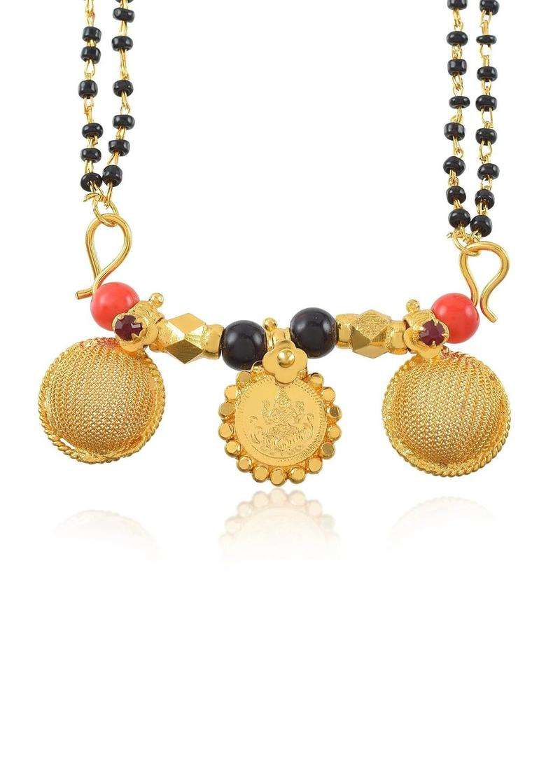 Temple Necklace with CZ Stone for Women | Traditional Temple Jewellery for Wedding & Festive Wear | Gift for Her - Indya