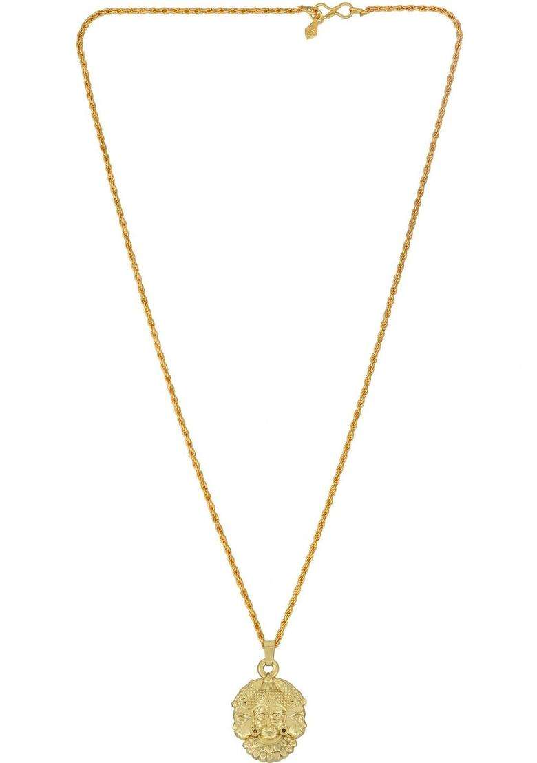 Temple Necklace for Men | Traditional Temple Jewellery for Wedding & Festive Wear | Gift for Him - Indya