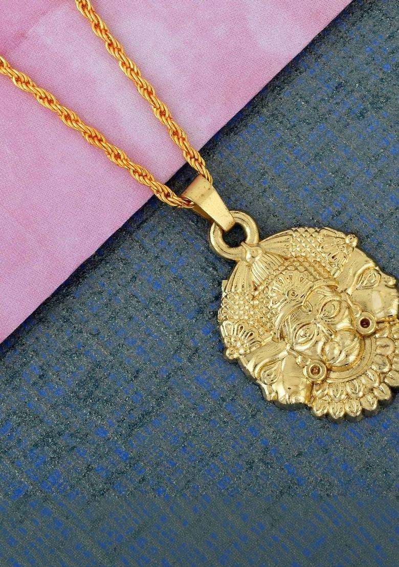 Temple Necklace for Men | Traditional Temple Jewellery for Wedding & Festive Wear | Gift for Him - Indya