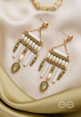 Gold-Plated Geometric Drop Earrings for Women | Stylish Party & Everyday Wear | Gift for Her