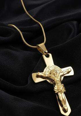 Gold-Plated Pendants with Chains for Men | Stylish Party & Everyday Wear | Gift for Him