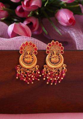 Gold-Plated Classic Jhumkas Earrings for Women | Traditional Temple Jewellery for Wedding & Festive Wear | Gift for Her