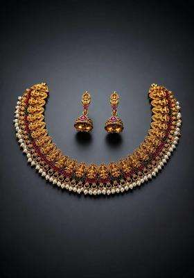 Temple Necklace for Women | Traditional Temple Jewellery for Wedding & Festive Wear | Gift for Her