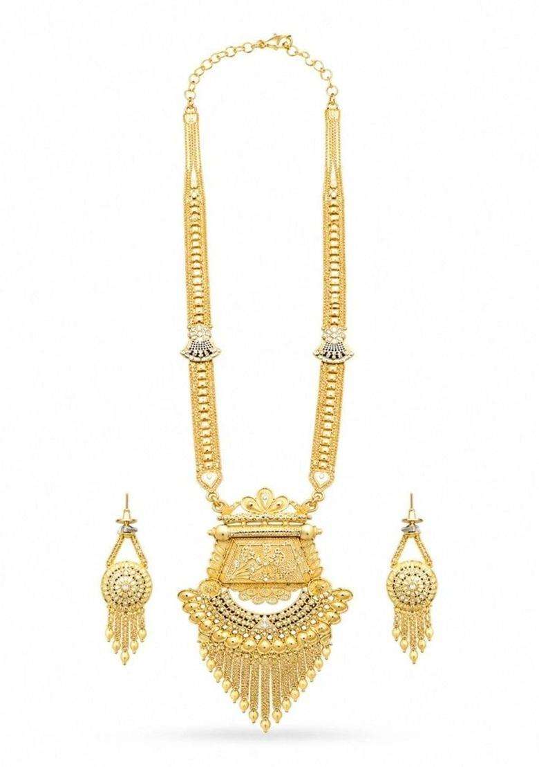 Temple Necklace for Women | Traditional Temple Jewellery for Wedding & Festive Wear | Gift for Her - Indya