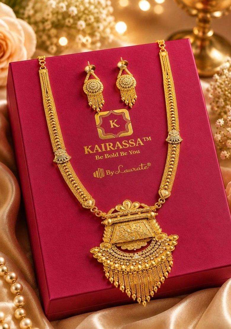 Temple Necklace for Women | Traditional Temple Jewellery for Wedding & Festive Wear | Gift for Her - Indya