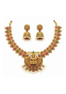 Temple Necklace for Women | Traditional Temple Jewellery for Wedding & Festive Wear | Gift for Her