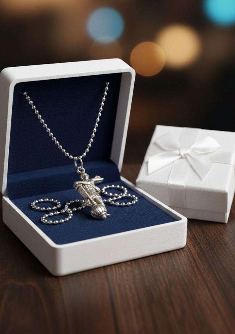 Contemporary Pendants with Chains for Men & Women | Traditional Temple Jewellery for Wedding & Festive Wear | Festive Gift - Indya